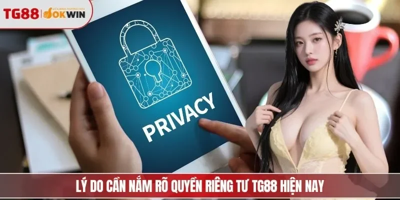 Lý do cần nắm rõ quyền riêng tư TG88 hiện nay
